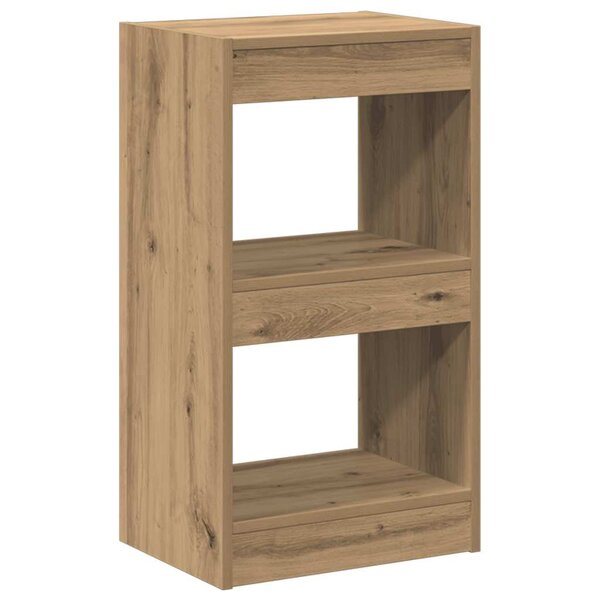 vidaXL Bibliothèque/Séparateur de pièce chêne artisanal 40x30x72 cm
