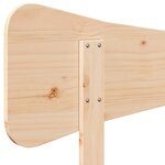 vidaXL Tête de lit 200 cm bois massif de pin