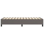 vidaXL Cadre de lit sans matelas gris 80x200 cm similicuir