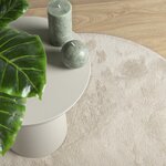 vidaXL Tapis "HUARTE" à poils courts  doux et lavable beige 160x230 cm