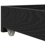 vidaXL Lit de Jour avec Tiroirs Gris Béton 90x200 cm Bois Ingénierie