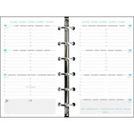 Recharge Exatime 14 semainier millésimé 2 pages par semaine 16 mois 126x81 mm EXACOMPTA