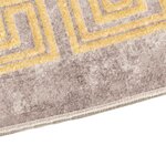 vidaXL Coureur de Tapis MARSA Gris 80 x 400 cm Polyester et PVC