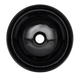 vidaXL Meuble de salle de bain en deux pièces Céramique Blanc