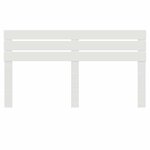 vidaXL Tête de lit avec tête de lit Blanc 180 cm Bois d'ingénierie