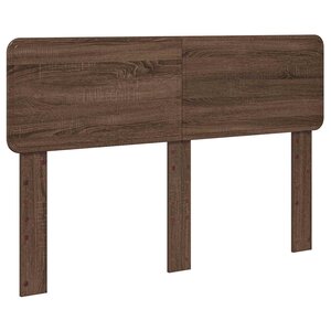 vidaXL Tête de lit Chêne brun 140 cm Bois d'ingénierie