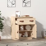 vidaXL Buffet 65 5x40x75 cm Bois massif de pin