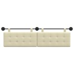 vidaXL Tête de lit suspendue Simili cuir
