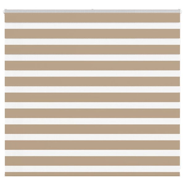 vidaXL Store zèbre marron sable largeur du tissu 160 9 cm polyester