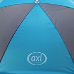 AXI Table de pique-nique à sable et eau et parasol Anthracite et gris