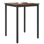 vidaXL Table de salle à manger / Table de repas Bois d'ingénierie