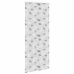 vidaXL Store enrouleur de douche avec cassette largeur du tissu 96 cm