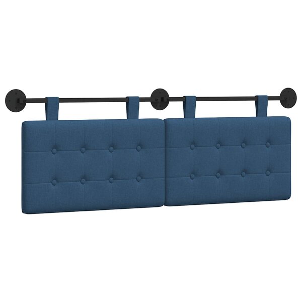vidaXL Tête de lit suspendue Tissu