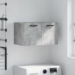 vidaXL Armoire murale Gris béton 60x36 5x35 cm Bois d'ingénierie