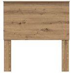 vidaXL Tête de lit Chêne artisanal 75 cm Bois d'ingénierie