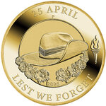 Pièce de monnaie en Cupronickel 1 Dollar g 13.5 Millésime 2026 ANZAC DAY (PRÉCOMMANDE)