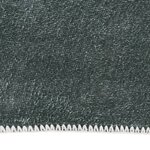 Vidaxl tapis lavable pliable gris 120x170 cm polyester
