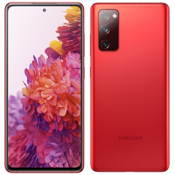 Samsung galaxy s20 fe 4g dual sim - rouge - 128 go - parfait état
