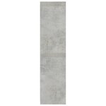 vidaXL Garde-robe avec tiroirs Gris béton 50x50x200 cm Bois ingénierie