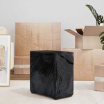 vidaXL Film étirable 2 Pièces noir 17 μm 50 cm x 300 m