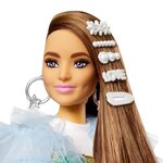 Barbie - barbie extra croco gourmand - poupée mannequin - des 3 ans