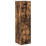 vidaXL Ensemble de meubles TV 3 Pièces Chêne fumé Bois d'ingénierie