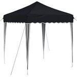 vidaXL Tente de fête pop-up 195 x 195 x 245 cm Anthracite Tissu Oxford