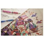 Stylo roller à encre gel SIGNO broad UM-153  étui de 4 UNI-BALL