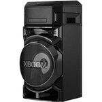 Lg xboom on5 - enceinte systeme high power - bluetooth - lecteur cd - boomer 8'' - lumieres multicolores - fonctions dj & karaoké