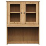 vidaXL Buffet haut VIGO 78x40x175 cm bois massif de pin
