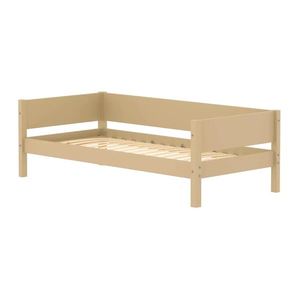 Flexa WHITE Banquette-lit 90 x 200 cm avec dossier Beige sable