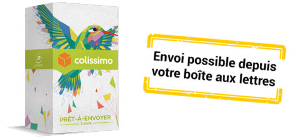 Edition Limitée - Colissimo Prêt-à-Envoyer - Colibri Boîte M - 3 kg ...