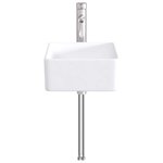 vidaXL Lavabo de salle de bains Chrome 40 5 x 30 5 x 13 cm métal