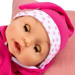 Bayer Design 93841AA - Poupon Bébé Docteur fonctionnel 38cm avec des yeux qui se ferment