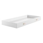 Lit enfant 90x200 maison blanc