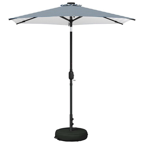 vidaXL Parasol de jardin avec lampes LED 230 x 230 cm Polyester