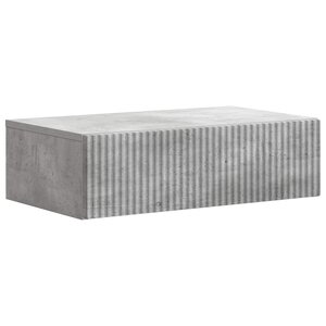 vidaXL Table d'appoint murale 59 x 34 5 x 17 cm Bois d'ingénierie