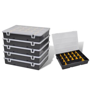 vidaXL Boîte à outils 6 Pièces