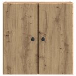 vidaXL Armoire Murale Chêne artisanal 59 x 31 x 60 cm