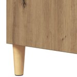 vidaXL Buffet chêne artisanal 57 x 35 x 89 5 cm Bois d'ingénierie