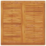 vidaXL Ensemble de salle à manger pour jardin 5 Pièces Marron