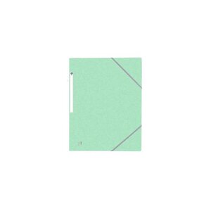 Chemise à élastique Top File A4 en carton Vert clair ELBA