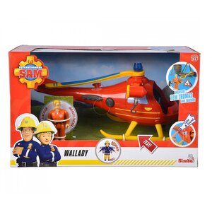 Simba Toys 109252510 - Hélicoptère Sam Wallaby avec figurine