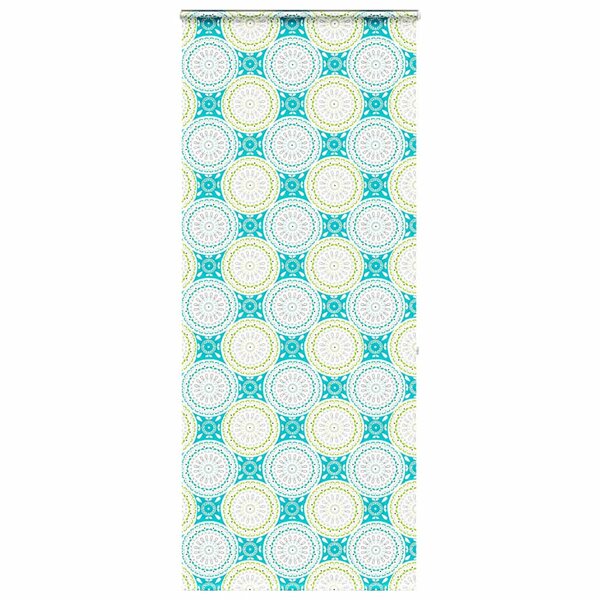 vidaXL Store enrouleur de douche avec cassette largeur du tissu 96 cm