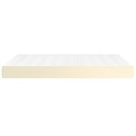 vidaXL Matelas de lit à ressorts ensachés Crème 140x200x20 cm