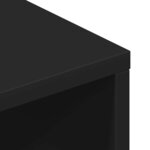 vidaXL Meuble TV Noir 100 x 40 x 40 cm Aggloméré