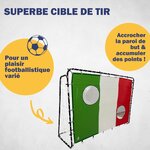 Best Sporting 11064 - Cible de tir "Italie" 193 x 150 cm avec 2 trous de tir