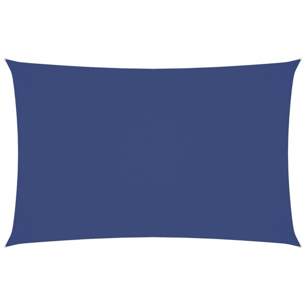 vidaXL Voile de parasol tissu oxford rectangulaire 2 5x5 m bleu