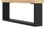 vidaXL Meuble TV chêne sonoma 150x30x44 5 cm bois d'ingénierie