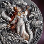 Pièce de monnaie en Argent 2000 Francs g 62.2 (2 oz) Millésime 2025 Dragonology MYTHICAL HYDRA